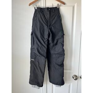 Turbine Boardwear Womens Small Black Snow Pants Pockets Ski Snowboarding